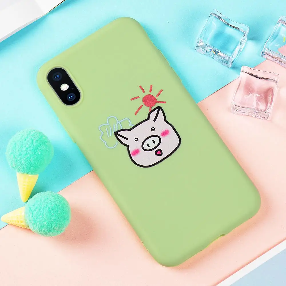 Ультратонкий Мягкий силиконовый чехол с рисунком etui для iPhone 11 Pro MAX смартфона XS XR X