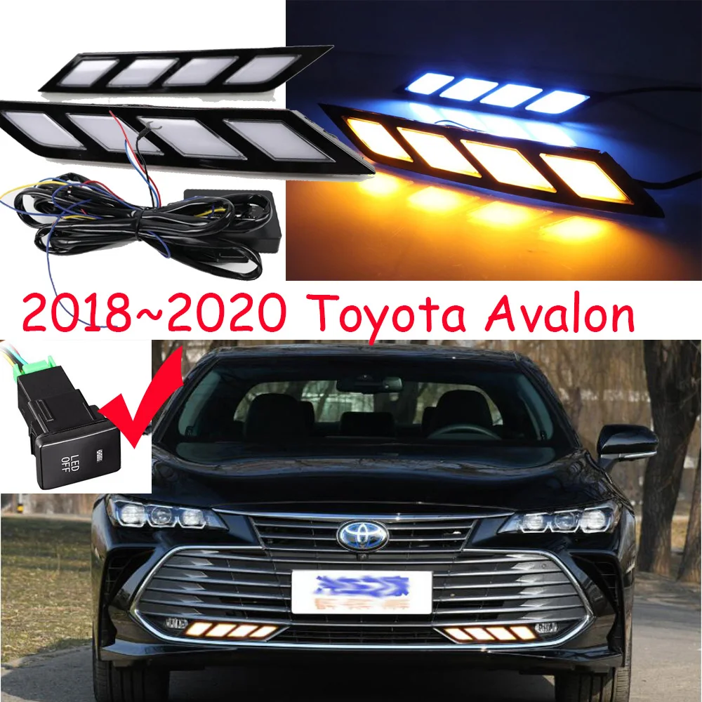 Автомобильный бампер головной светильник Для Avalon Дневной 2018 ~ 2020y DRL