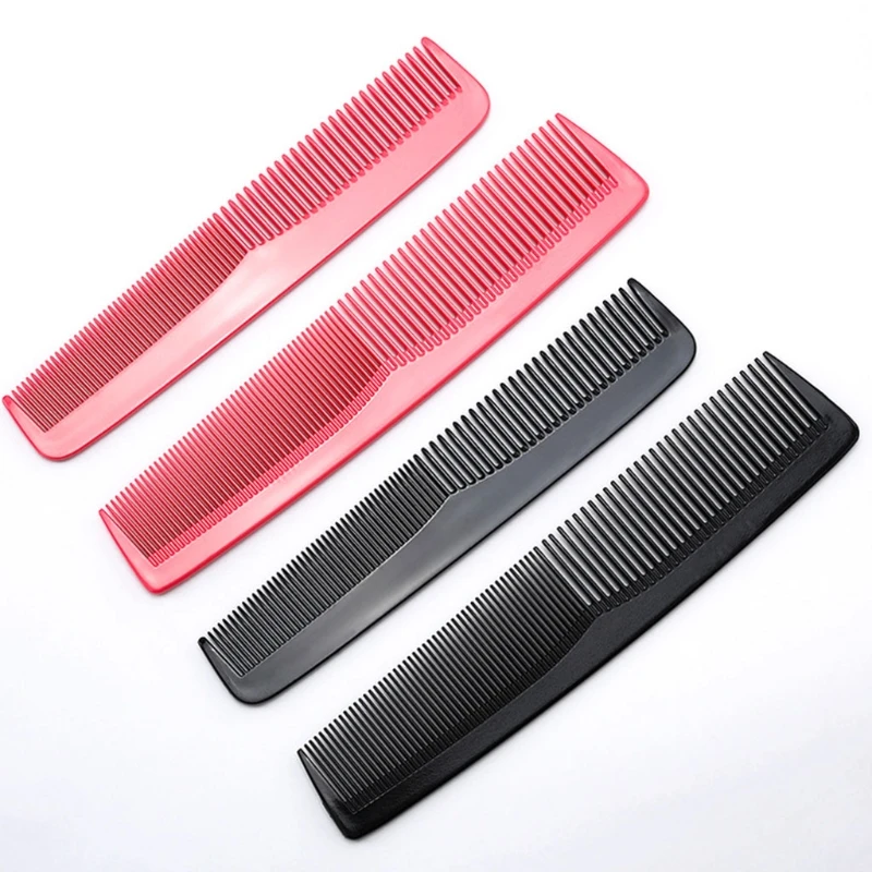 

H7JC 2pcs Cutting Comb Fine Wide Tooth Hair Combs Anti-Static Haircut Barber Hairdressing Styling Tool for Salon Home Use