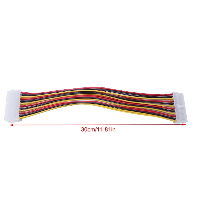 

24-Pin Male To Female Connector Motherboard PSU Power Supply Extension Cable