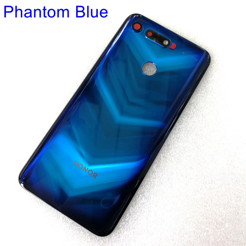 Для huawei Honor вид 20 Батарея крышка задней стороны специально для Корпус задний Чехол для Honor V20 Батарея чехол с Камера линза для цифрового преобразователя
