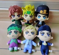 jojoss bizarre adventure tomoni plush doll jotaro kujo diorohan kishibe yoshikage kira josuke higashikata plush toy 6pcs