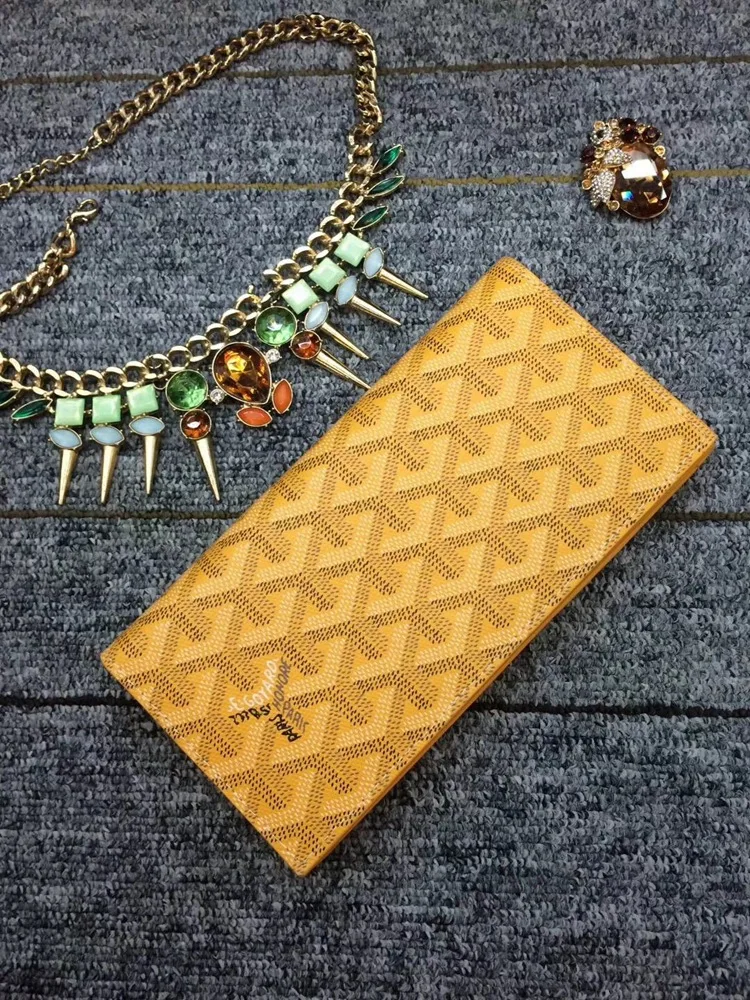 

2020 new dog teeth Korean fashion leather new Long Wallet suit clip simple fashion large capacity portable Wallet