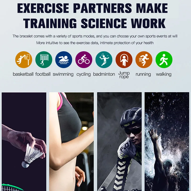 F17 умные часы IP68 Водонепроницаемые носимые устройства Bluetooth Шагомер монитор