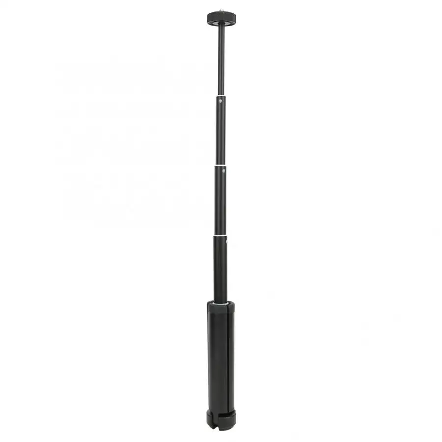 3 в 1 алюминиевый сплав черный 5 секционный Ручной Настольный Штатив для селфи