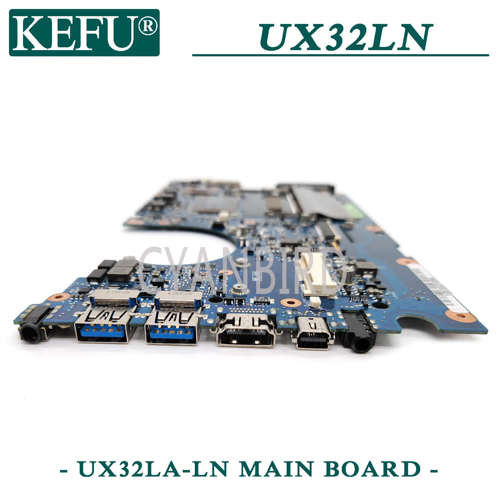 

KEFU UX32LA-LN original mainboard for ASUS UX32LN UX32L with 4GB-RAM I3-4010U GT840M Laptop motherboard