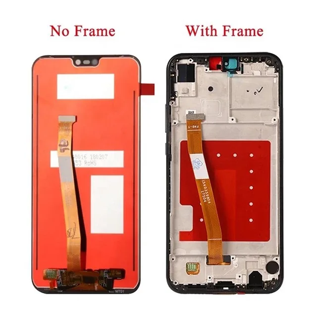 Оригинальный ЖК дисплей для HUAWEI P20 LITE LCD Con marco|Экраны мобильных телефонов| |