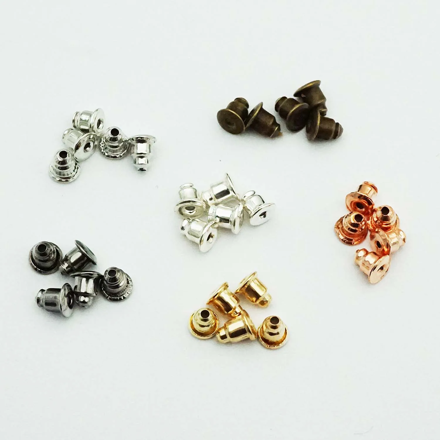 600 шт./лот 5 мм безопасная пуля Бабочка пробка металлические для изготовления