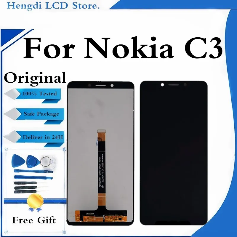 

Original LCD For Nokia C3 Display For Nokia C3 LCD Display Touch Screen Digitizer