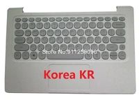 laptop palmrestkeyboard for samsung np530xbb 530xbb korea kr ba98 01692b upper case with fingerprint touchpad new