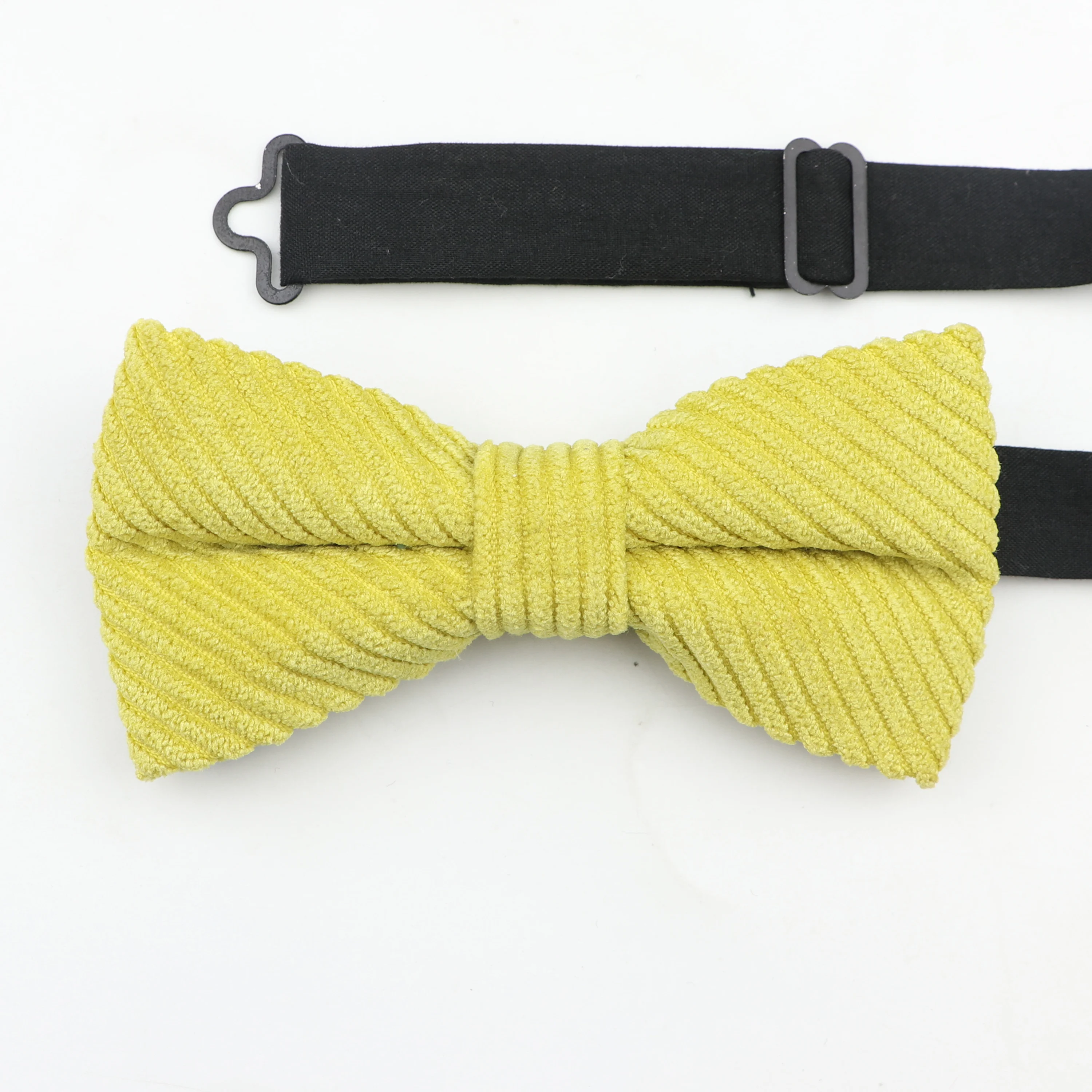 Новинка карамельный цвет мужской галстук бабочка классический вельветовый