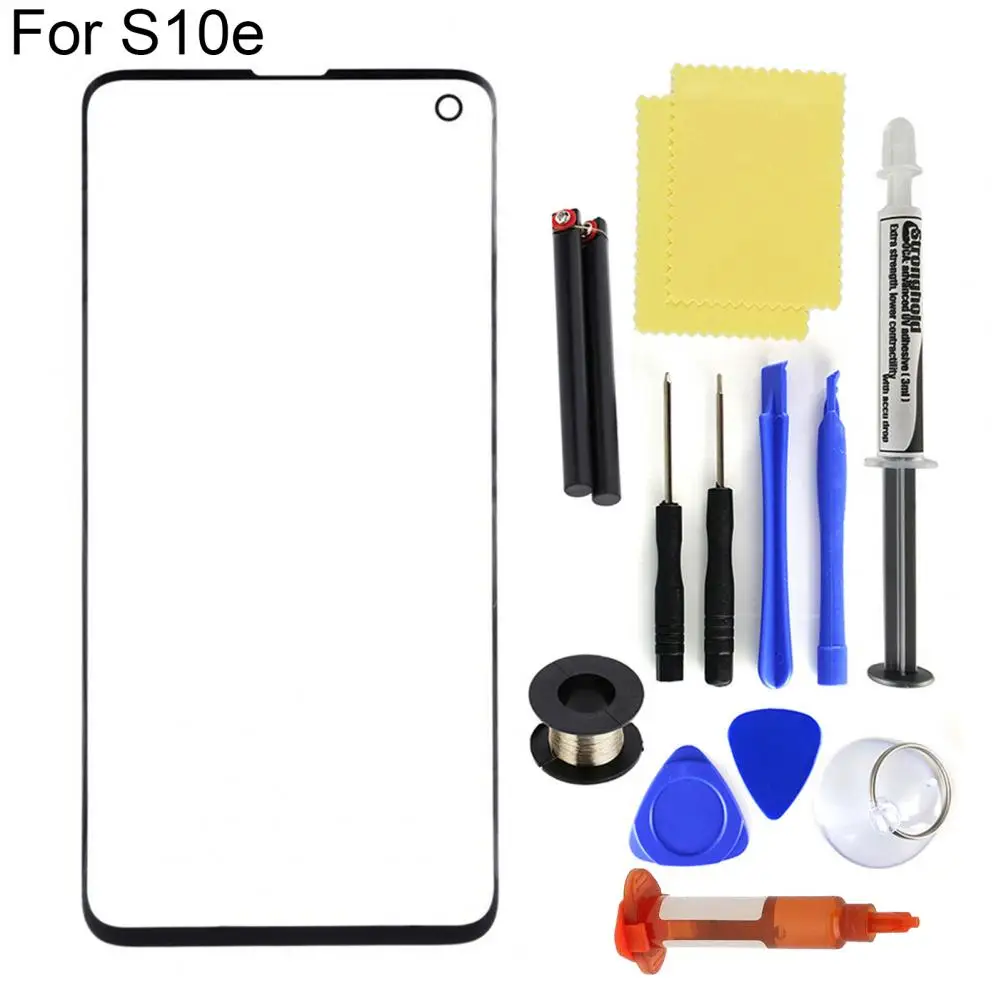 

Outer Front Glass Lens Touch Screen Cover Replacement Repair Tool Kit for Samsung Galaxy S8 S8+ S9 S9+ S10 S20 S21 Plus
