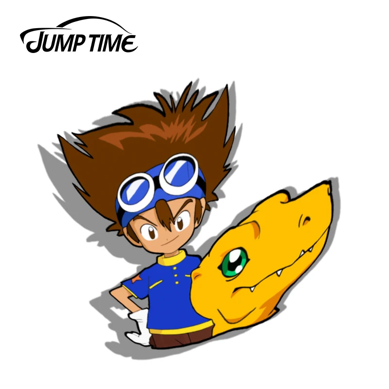 Виниловые Японские Аниме стикеры и Переводные картинки Digimon Digivice размер 13 см х 11 6