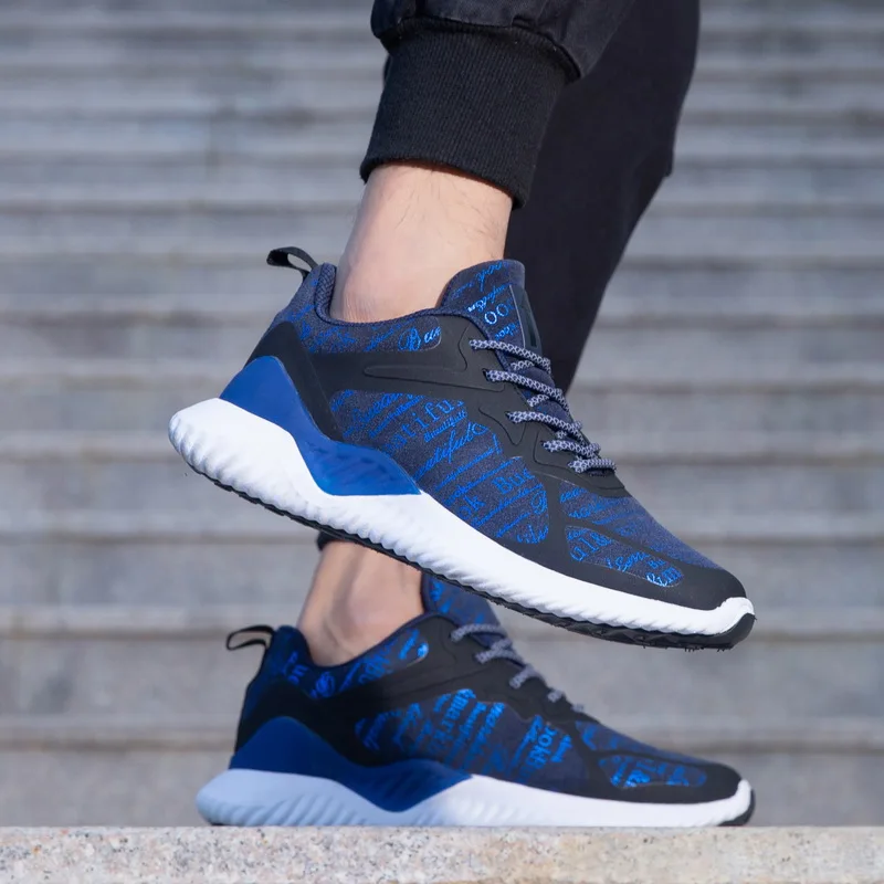 Новинка 2019 светоотражающая зимняя спортивная обувь для мужчин дышащие бархатные