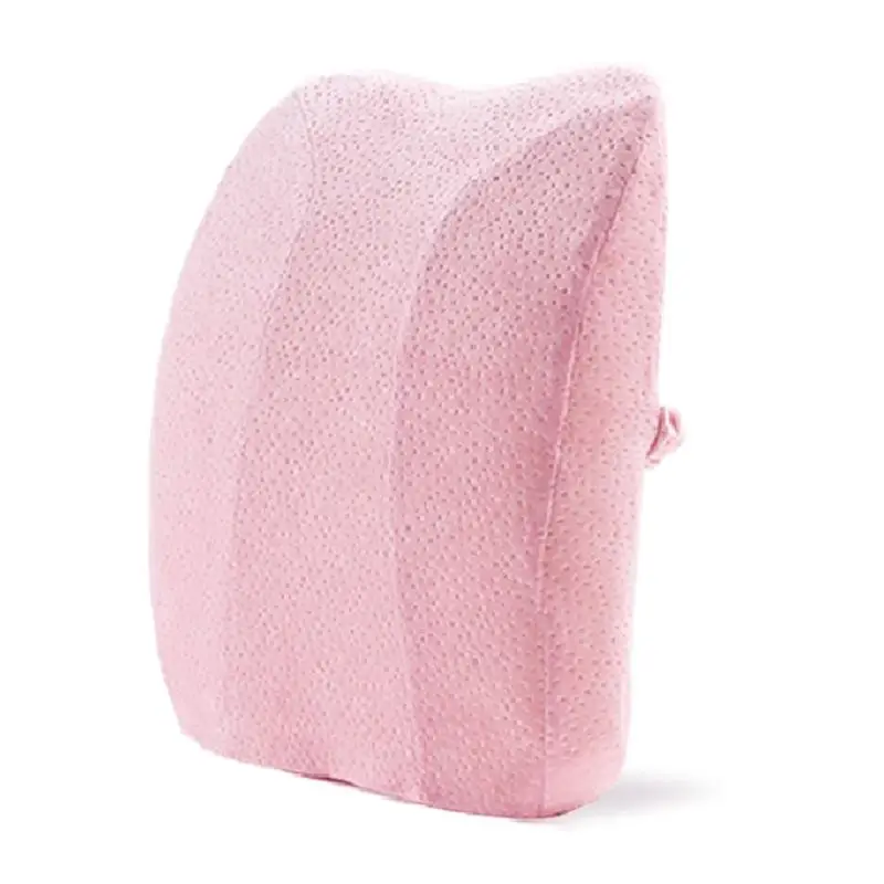 

Memory Foam Thicken Back Cushion Lumbar Support Pillow Washable 3D Mesh Cover