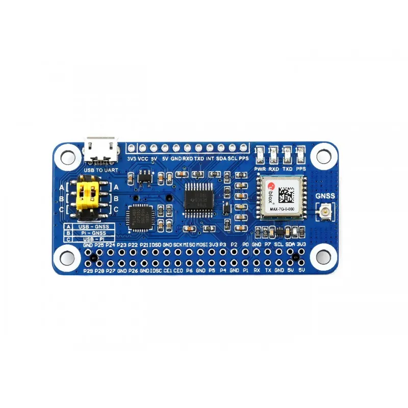 Raspberry Pi 4 MAX-7Q GNSS HAT GPS GLONASS QZSS SBAS поддержка RPI 4/3/Zero W | Компьютеры и офис