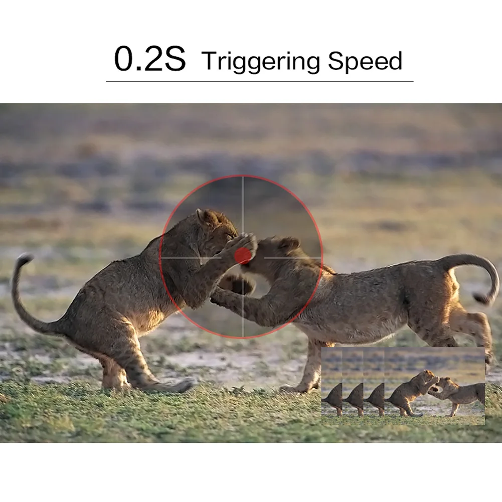 

Infrared Tracking Night Version LCD Display Hunting Camera Scouting Animal Outdoor Waterproof Forest 1080P HD Trail Photography