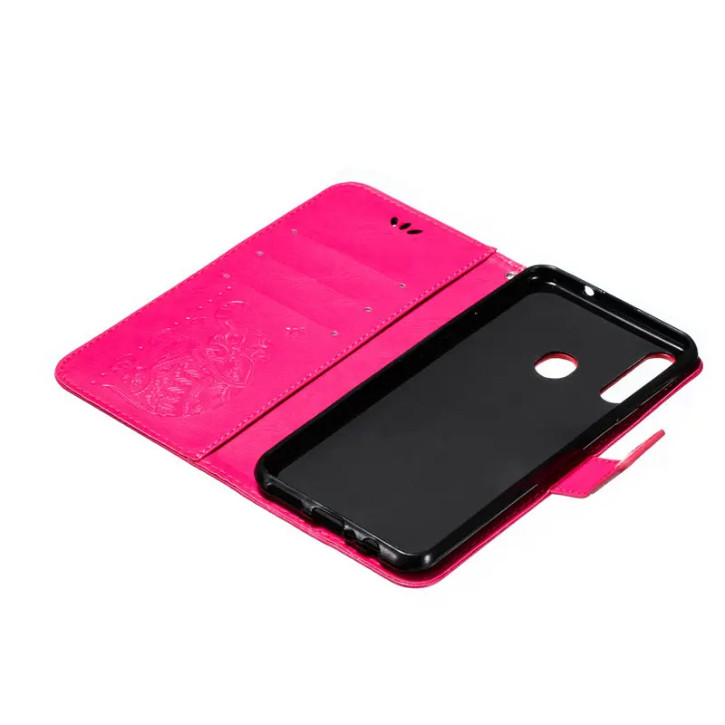 Wallet Phone Case for Huawei Mate 20 10 Lite P20 Nova 3i Y5 Y9 2018 Honor 9 7X 8X 8C Flip Cover with Animal Pattern | Мобильные