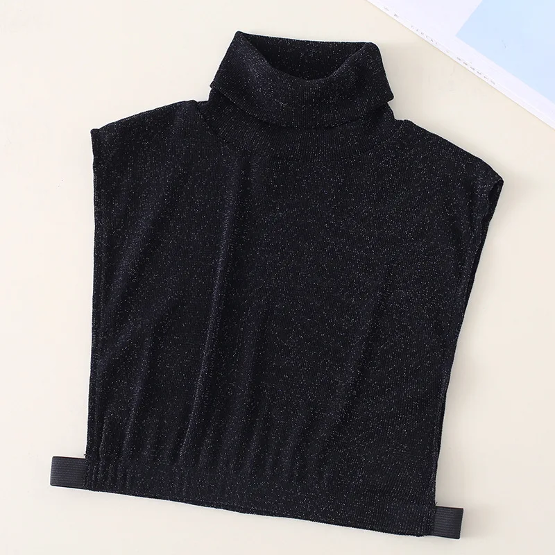 Женская рубашка с высоким круглым вырезом ложный воротник Дамская полосатая