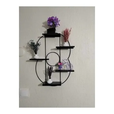

Decorative Metal Shelf Wrought Iron Multipurpose Shelf shelves bookshelf Furniture for home libraries Shelving