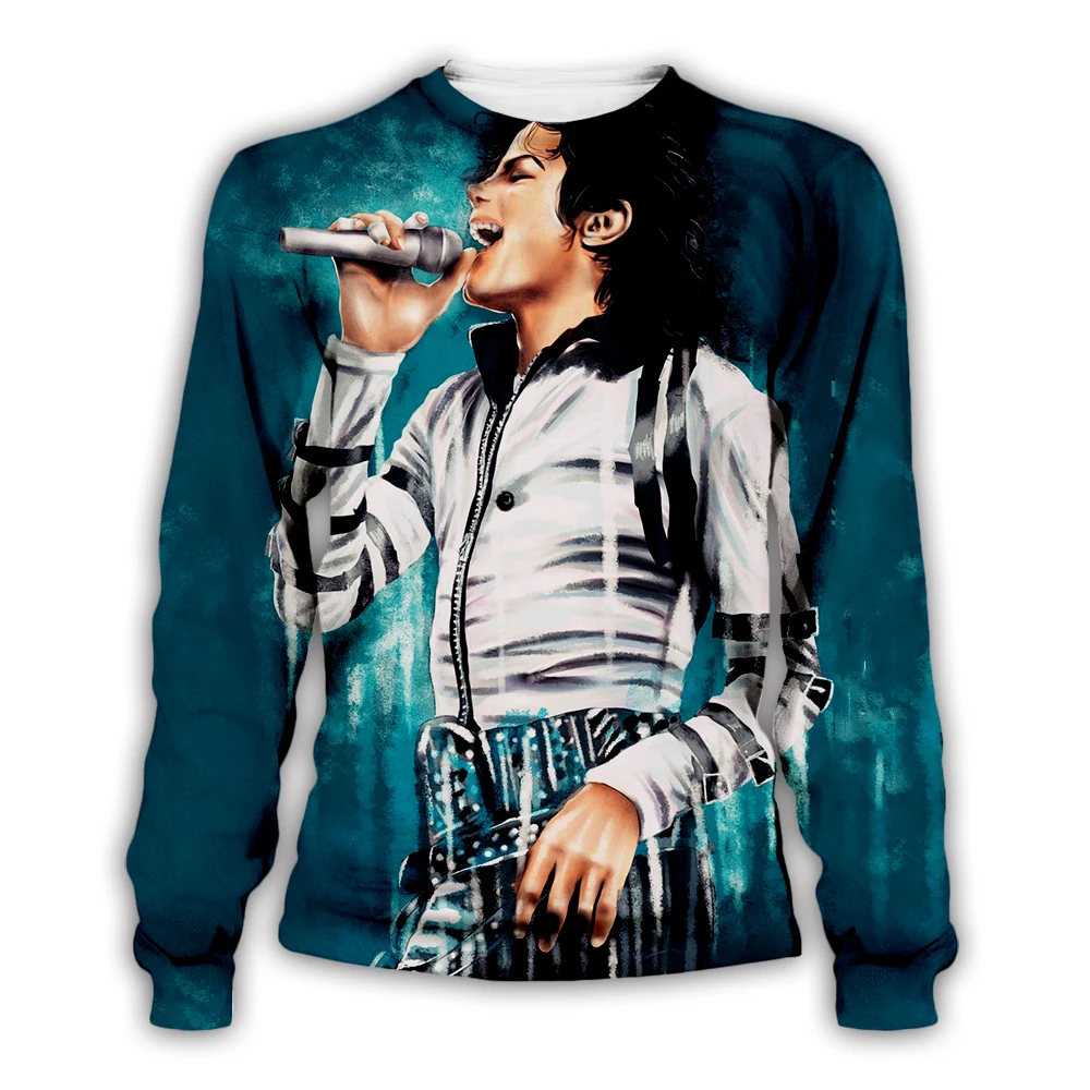 

PLstar Cosmos Pop King Legend Singer Musician Michael Jackson Streetwear Pullover Colorful 3DPrint Men/Women Harajuku Hoodies 16