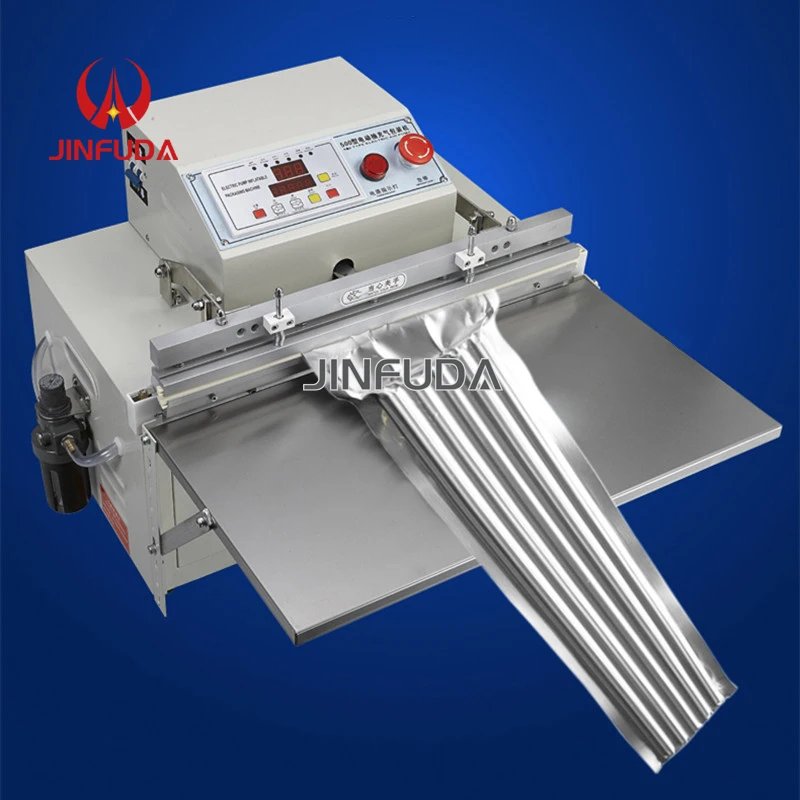 Free shipping Commercial Inflatable vacuum sealing machine Inert gas Nitrogen Air source Sealer packaging | Бытовая техника
