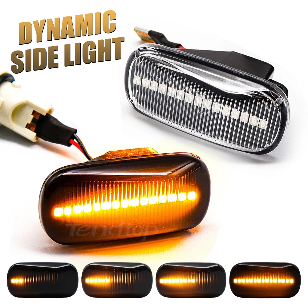 LED Flashing Side Marker Lamp Turn Light For Honda CRV Accord Civic City Fit Jazz Stream HRV S2000 Odyssey Integra Acura RSX NSX