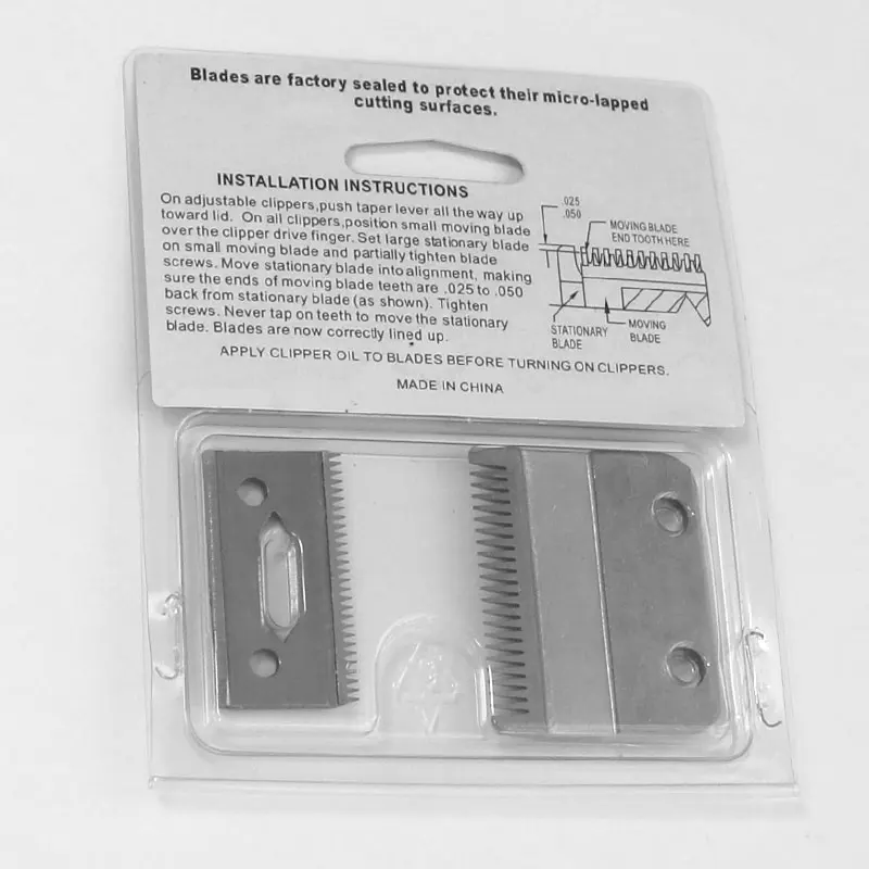 Профессиональное лезвие для машинки стрижки с 2 отверстиями совместимое wahl 5 star