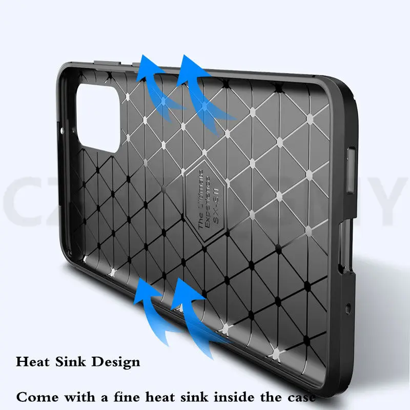 Verkauf 100 Teile/los Dünne Kohlenstoff Faser Textur Weiche Zurück Telefon Fall Für Samsung Galaxy S20 Plus S20 Ultra S20 FE Fan Edition