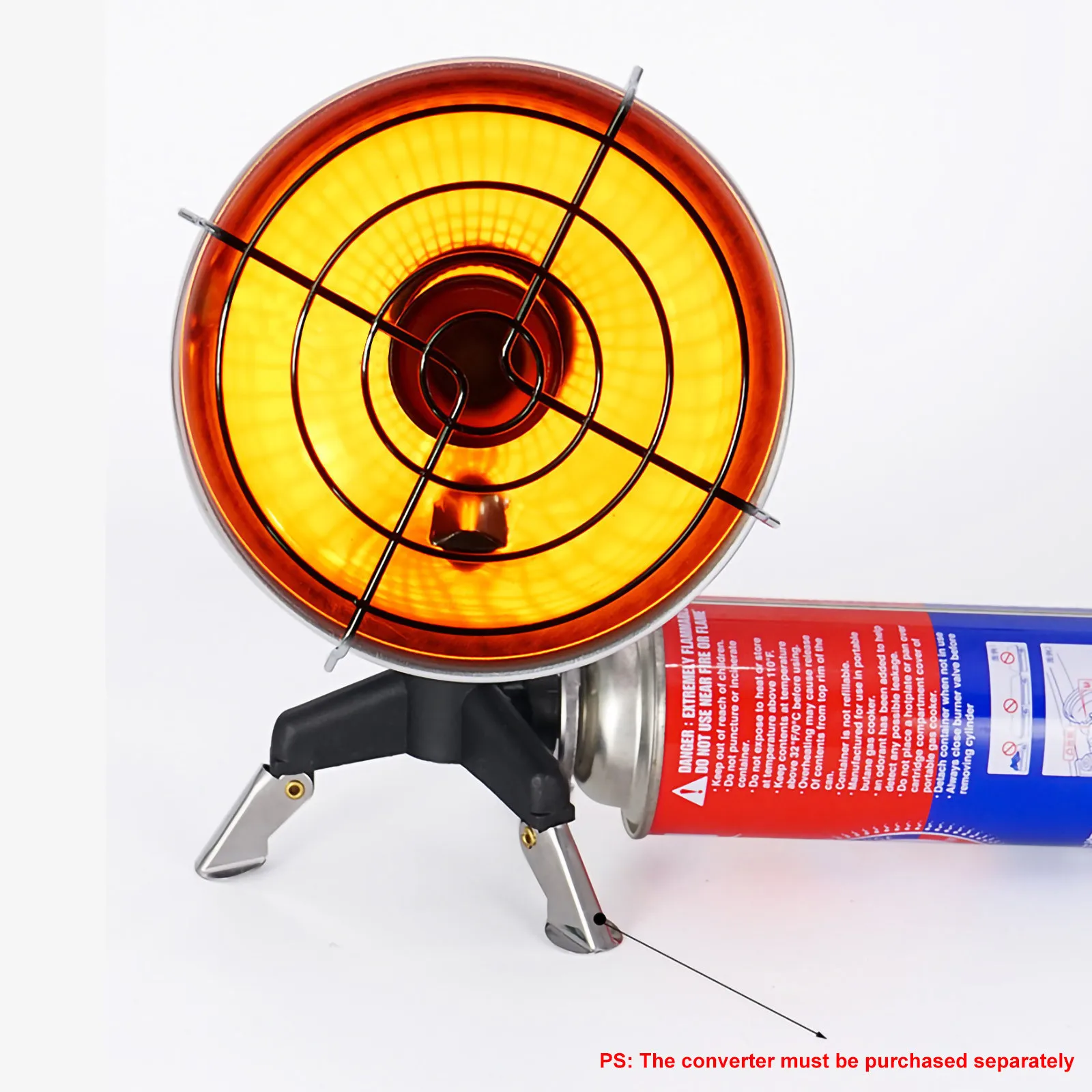 Обогреватель пропановый без резервуара-одна горелка зимняя нагревательная