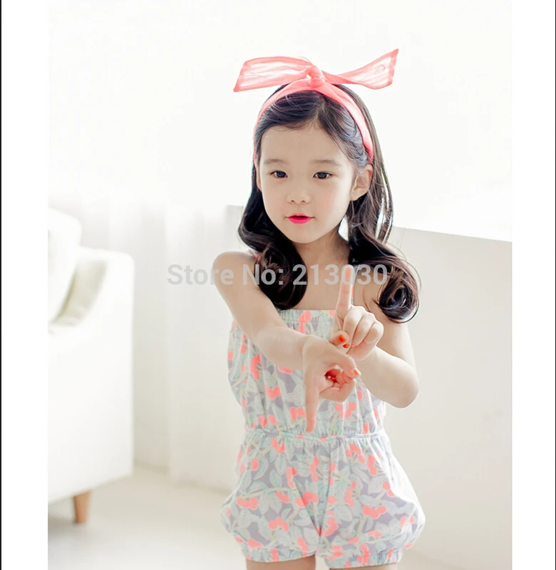 Модные аксессуары для волос девочек розовая лента прозрачная из органзы