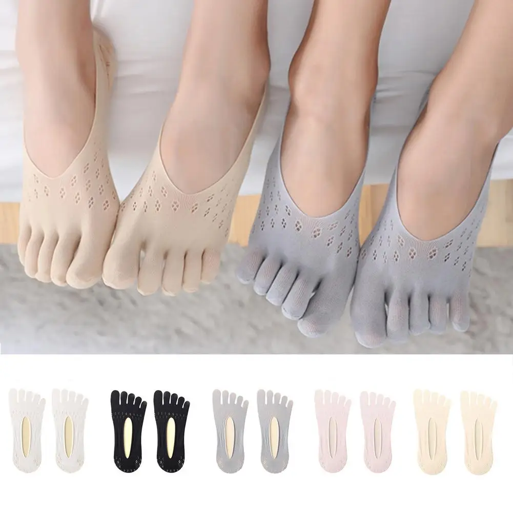 

Women Toe Socks Thin Low Cut Full Five Finger No Show Liner Mesh Ankle Girl Socks Kids Clothing Accessories Summer Style
