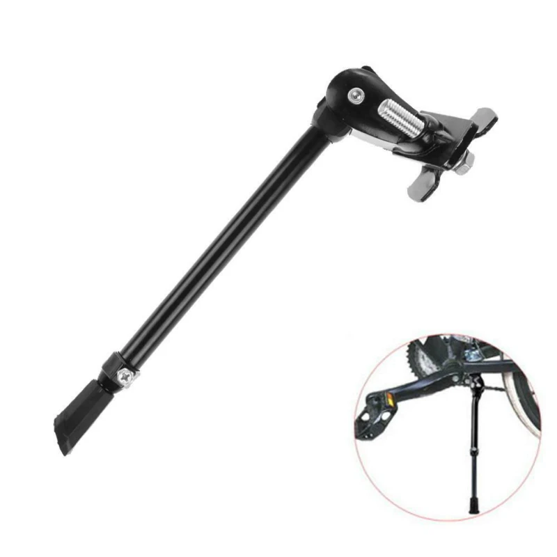 

bike Stay Bike Adjustable Kickstand Aluminium Alloy For Bicycle Rack Kick lightweight Stands MTB Road Bike Bicycle footrest