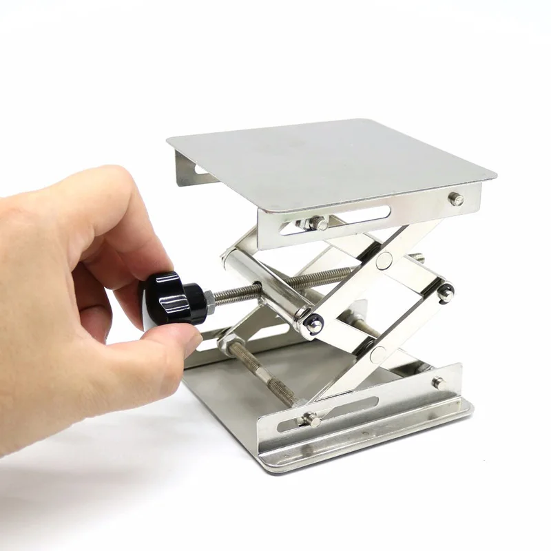 

Shank Height Laboratory Lifting Platform Woodworking Stainless Steel Silver