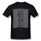 Joy Division - Unknown Pleasure, черная футболка, футболка с надписью потерянный человек, футболки, чистый короткий рукав