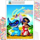 Набор для алмазной вышивки, алмазная живопись, картина с героями мультфильмов, стразы, Набор для вышивания, искусство, мозаика, украшение для дома