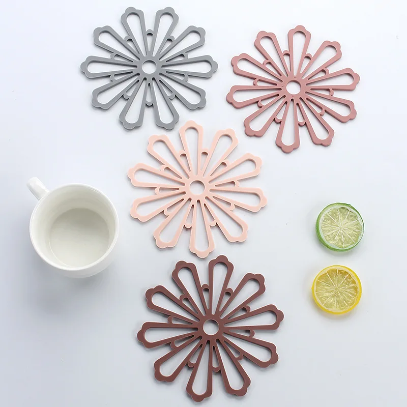 Креативный силиконовый изолированный коврик для стола анти обжигающий