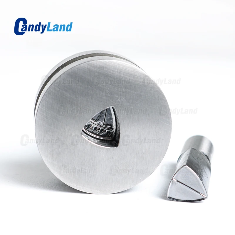 CandyLand T1 молочный планшет штамп 3D для прессования конфет Пользовательский логотип