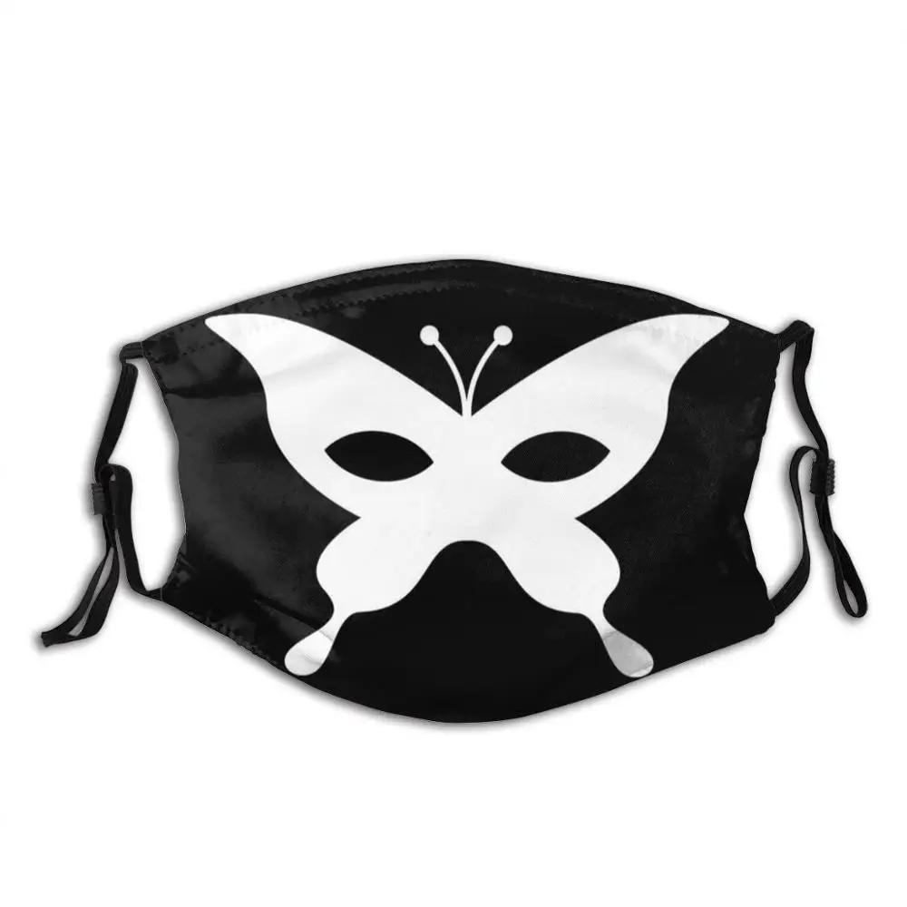 

Многоразовая маска для лица с гибкими ушными кольцами, маска для лица с фильтром, шаблоны для животных, анимэ, забавная, забавная