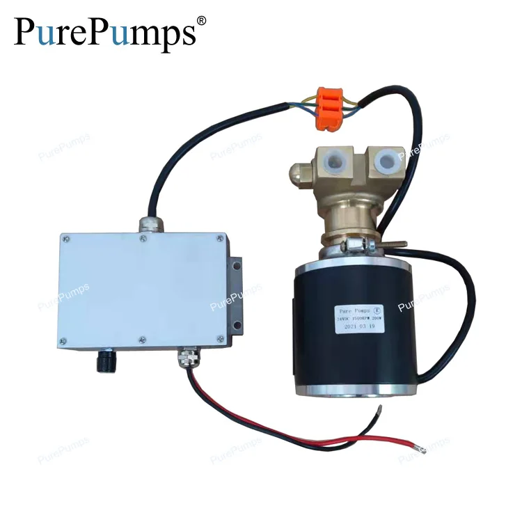 

DC customized power variable speed controlling graphite vane boosting water pump