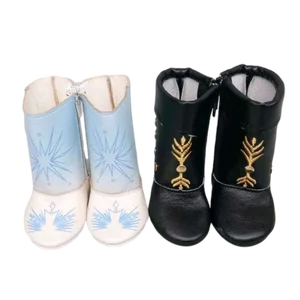43 см детская кукольная обувь, ботинки Анны и Эльзы, подходят для 18-дюймовых кукол, снежные ботинки принца