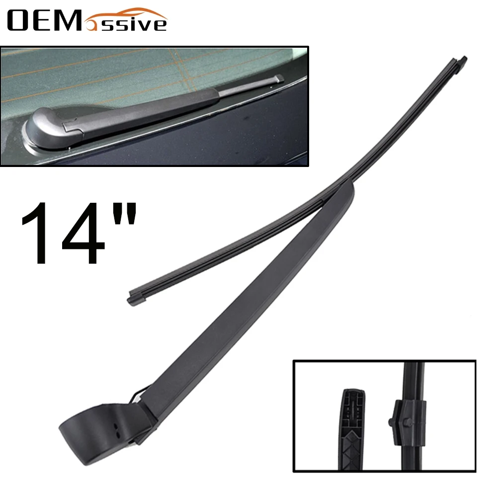 Набор плеча и лезвия задней стеклоочистки окна для Audi A1 VW Touareg Porsche Cayenne 2011 2012 2013 2014 2015 2016+