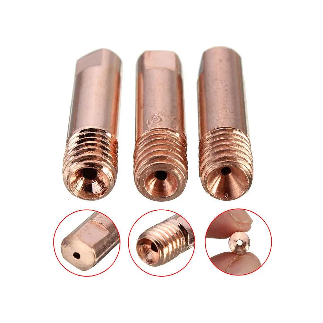 2021 The New 10/20pcs Welding Gun Conductive Tip 15AK Torch / Consumables MIG Wire Electric Tips 0.8/1.0/1.2mm | Инструменты