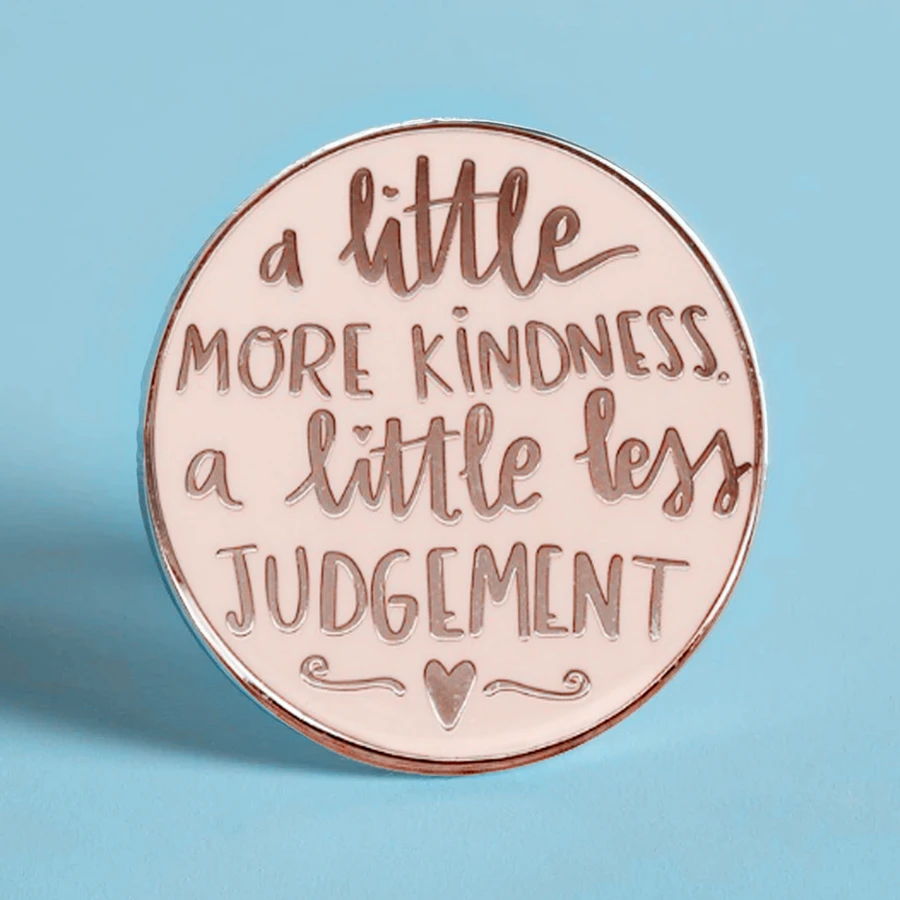 Эмалированная брошь на булавке с небольшим оценением дружбы, значок на лацкан, броши на куртку, модные ювелирные аксессуары