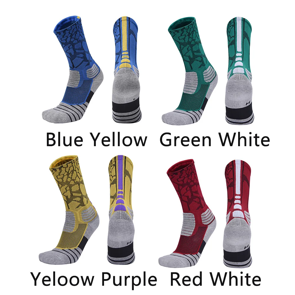 1 пара длинные мягкие Нескользящие чулки профессиональные прочные для мужчин и