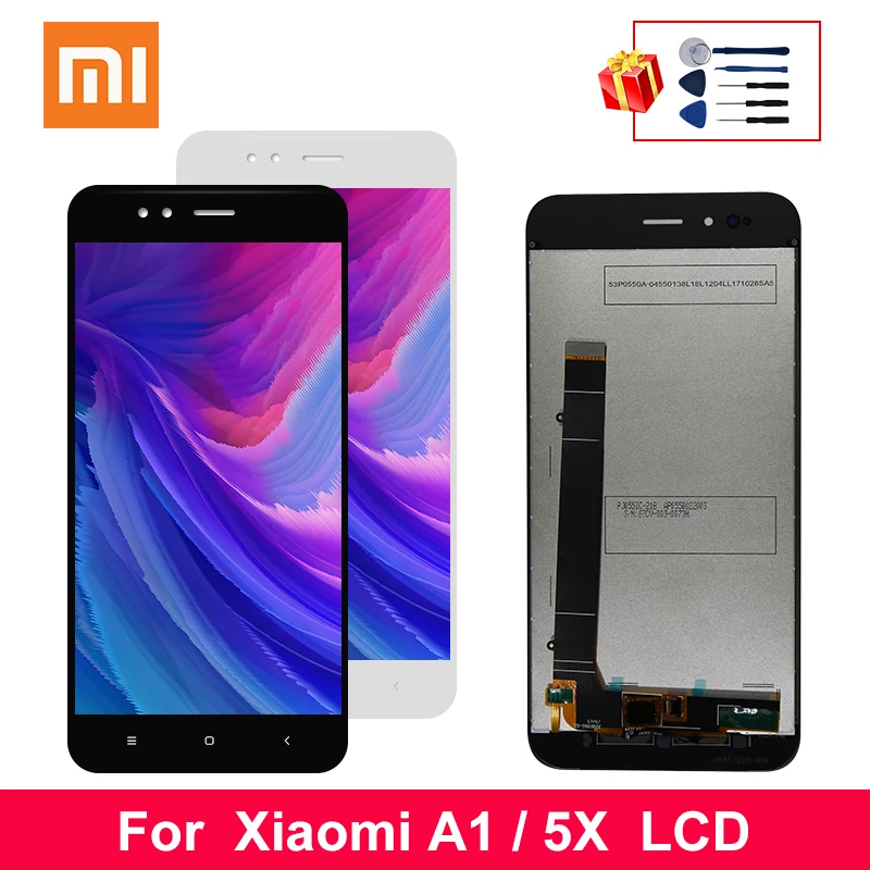 10 сенсорный ЖК дисплей для Xiaomi Mi A1 с рамкой экран 5X дигитайзер сенсорная панель