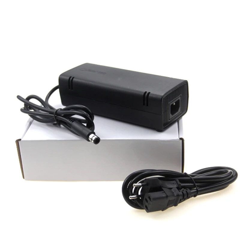 220V EU Plug США/ЕС штекер 110 В/220 В AC адаптер питания зарядное устройство кабель кирпич для Xbox 360 E Xbox 360 E AC адаптер - Цвет: 220V EU Plug