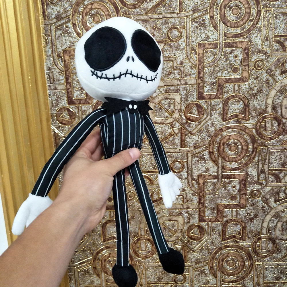 Детская плюшевая игрушка в виде тыквы Джека черепа подарок на день рождения