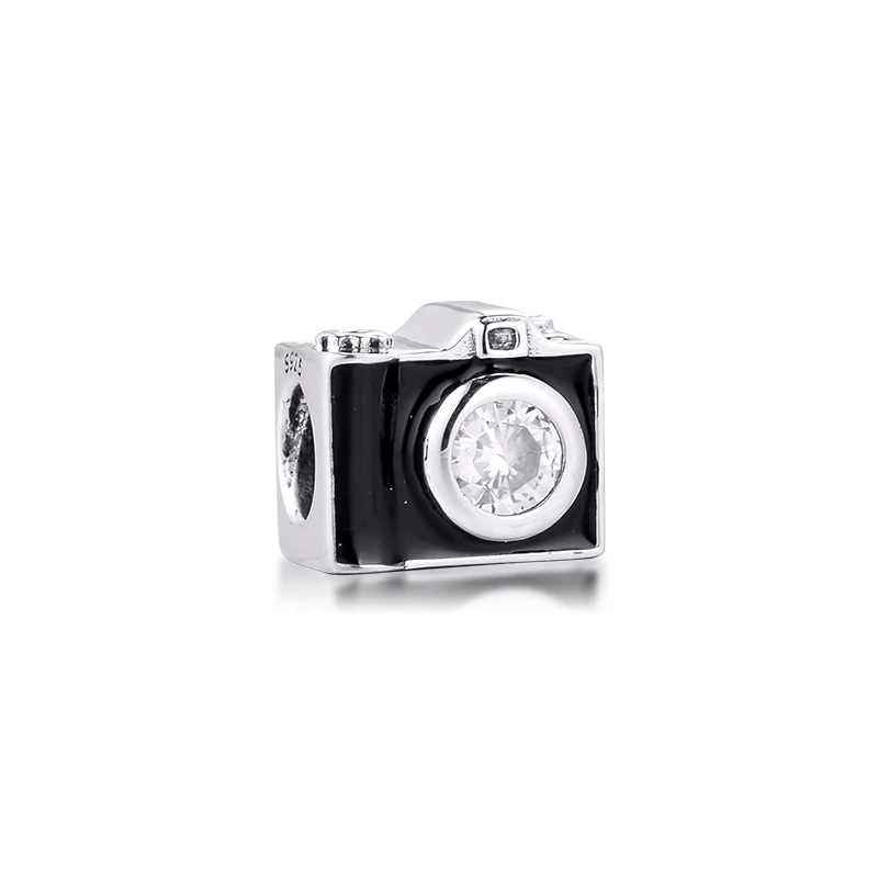 

CKK Fit Pandora Bracelet 925 Sterling Silver Vintage Camera Beads Sentimental Snapshots Charms DIY Jewelry Making Wholesale