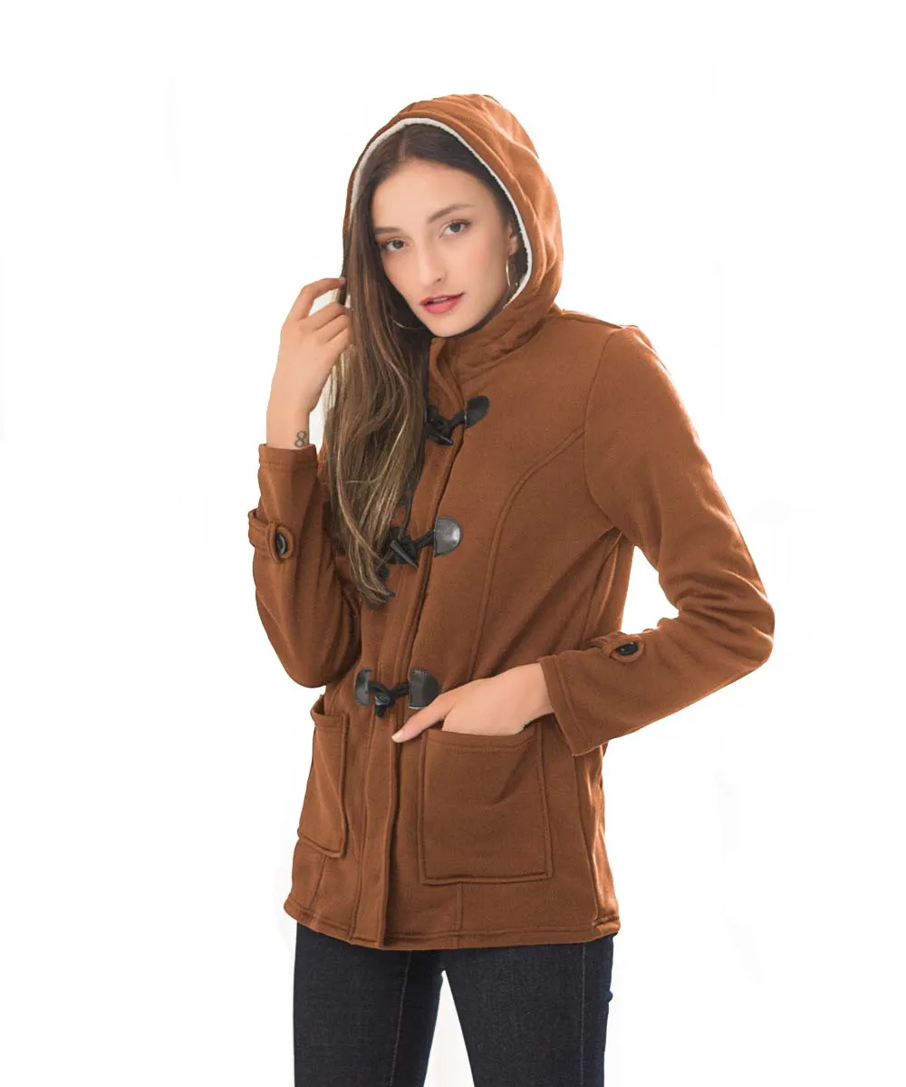 Женская куртка с капюшоном Осень зима 2020 размера плюс длинным рукавом карманами